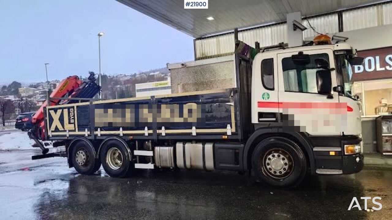 Scania P400 - Crane truck: picture 1 Scania P400 - Crane truck: picture 1