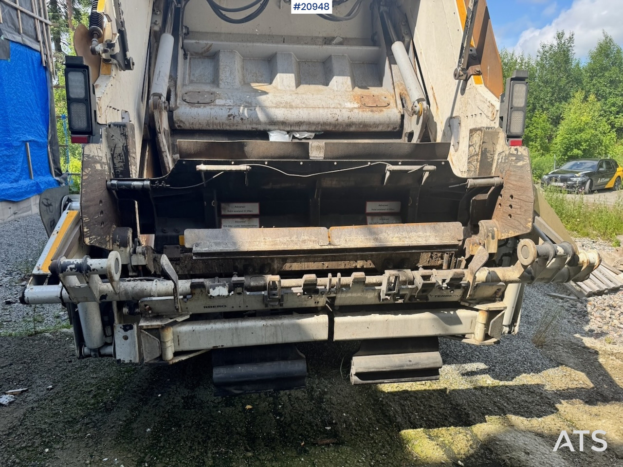 Garbage truck Scania P410 Komprimatorbil m/ Kran.: picture 31