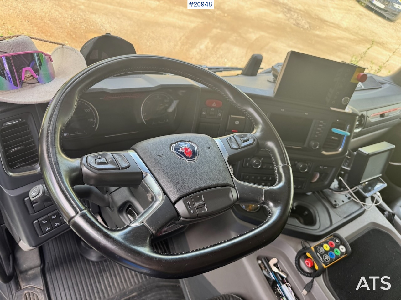 Garbage truck Scania P410 Komprimatorbil m/ Kran.: picture 37