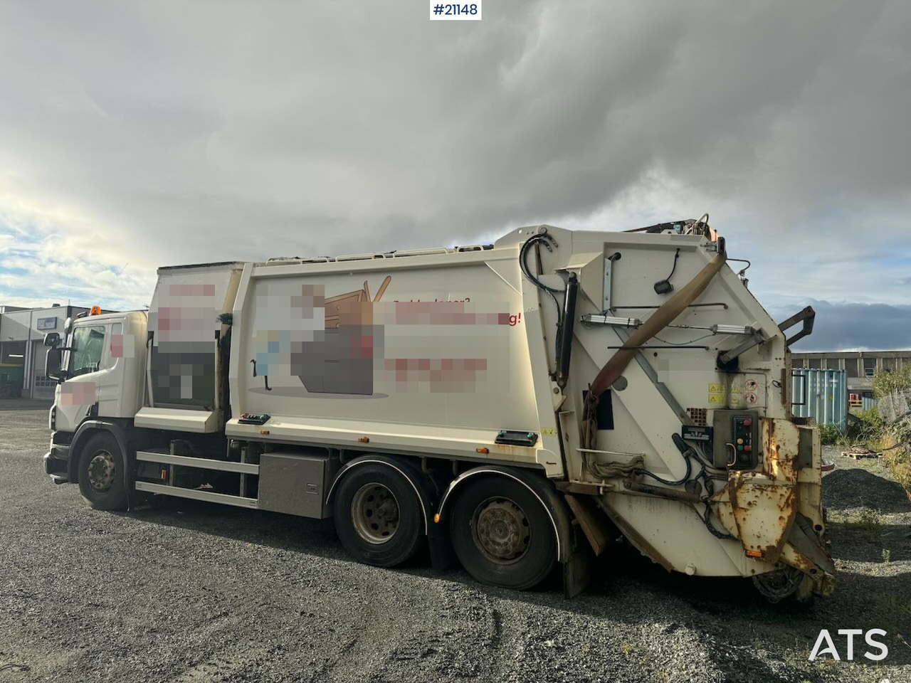 Scania P410 - Garbage truck: picture 3 Scania P410 - Garbage truck: picture 3