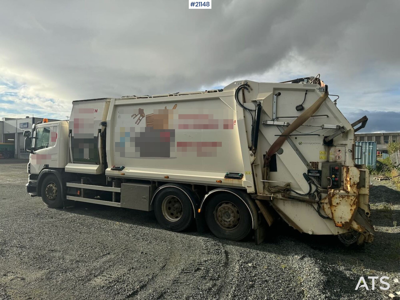 Scania P410 - Garbage truck: picture 4 Scania P410 - Garbage truck: picture 4