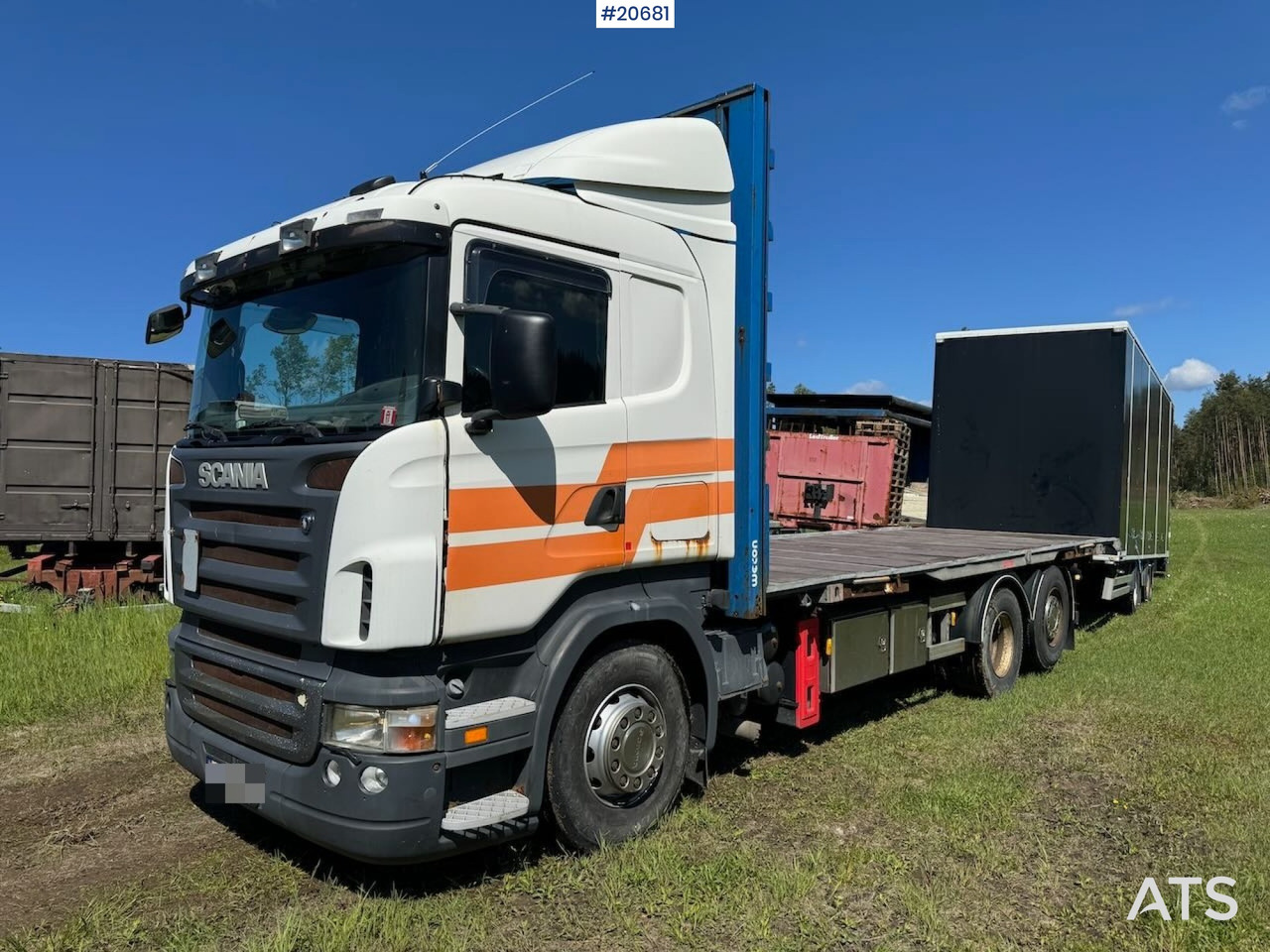 Scania R420 - Container transporter/ Swap body truck: picture 1 Scania R420 - Container transporter/ Swap body truck: picture 1