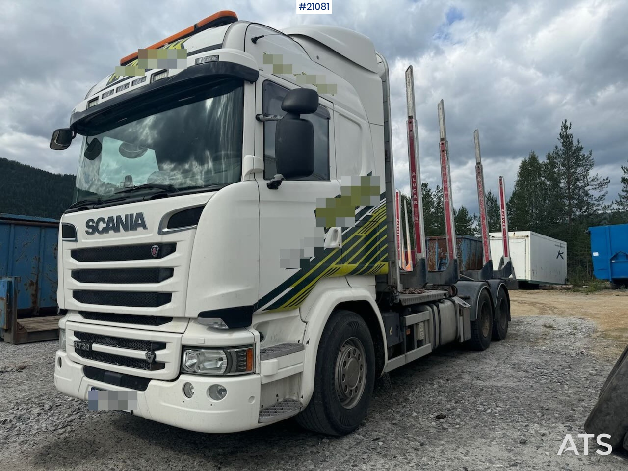 Scania R730 - Timber truck: picture 1 Scania R730 - Timber truck: picture 1