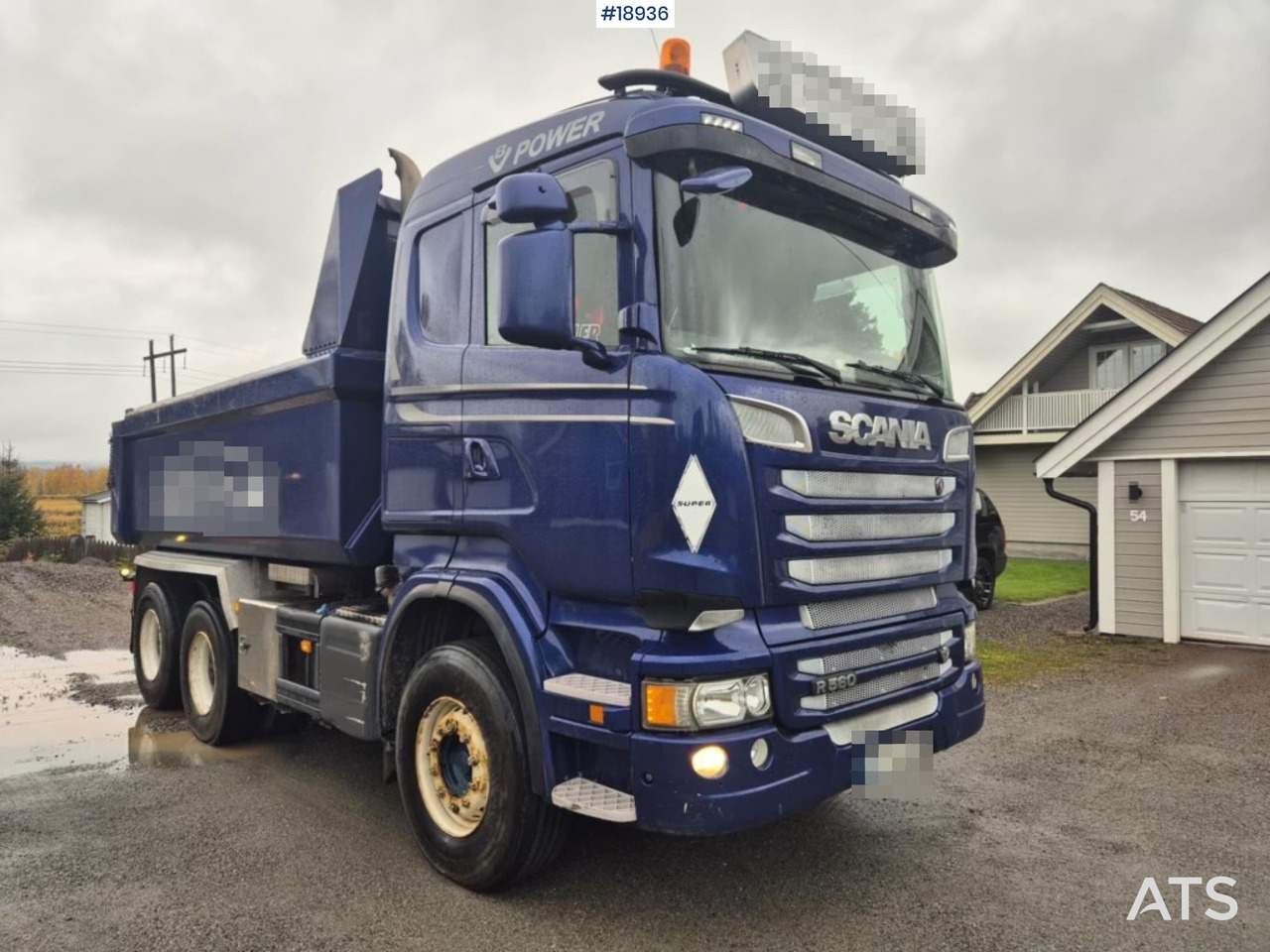 Scania Scania R560 6x4 Tippbil - Tipper: picture 4 Scania Scania R560 6x4 Tippbil - Tipper: picture 4
