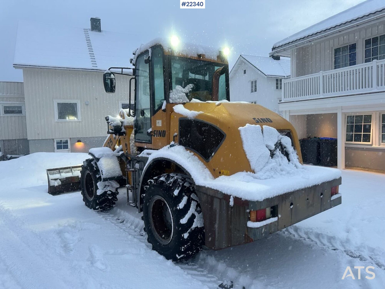 Sino JN 925 hjullaster m/ pallegafler og skuffe. SE VIDEO - Wheel loader: picture 5 Sino JN 925 hjullaster m/ pallegafler og skuffe. SE VIDEO - Wheel loader: picture 5