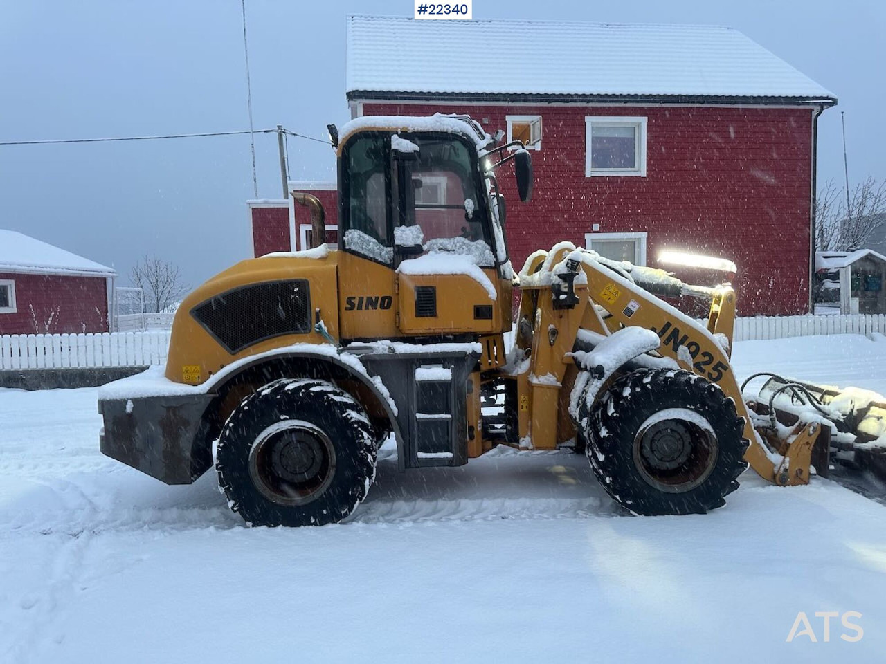 Sino JN 925 hjullaster m/ pallegafler og skuffe. SE VIDEO - Wheel loader: picture 2 Sino JN 925 hjullaster m/ pallegafler og skuffe. SE VIDEO - Wheel loader: picture 2