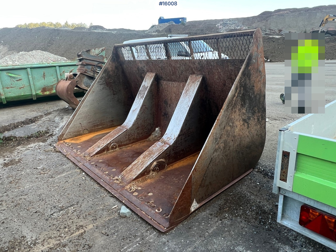 Skuffe til hjullaster - Excavator bucket for Construction machinery: picture 3 Skuffe til hjullaster - Excavator bucket for Construction machinery: picture 3