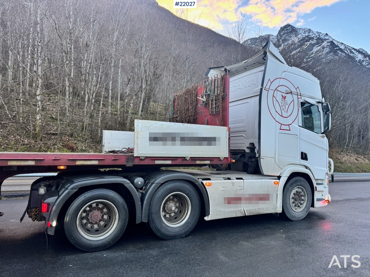 Scania Scania R580 6x2 Trekkvogn - Tractor unit: picture 5 Scania Scania R580 6x2 Trekkvogn - Tractor unit: picture 5