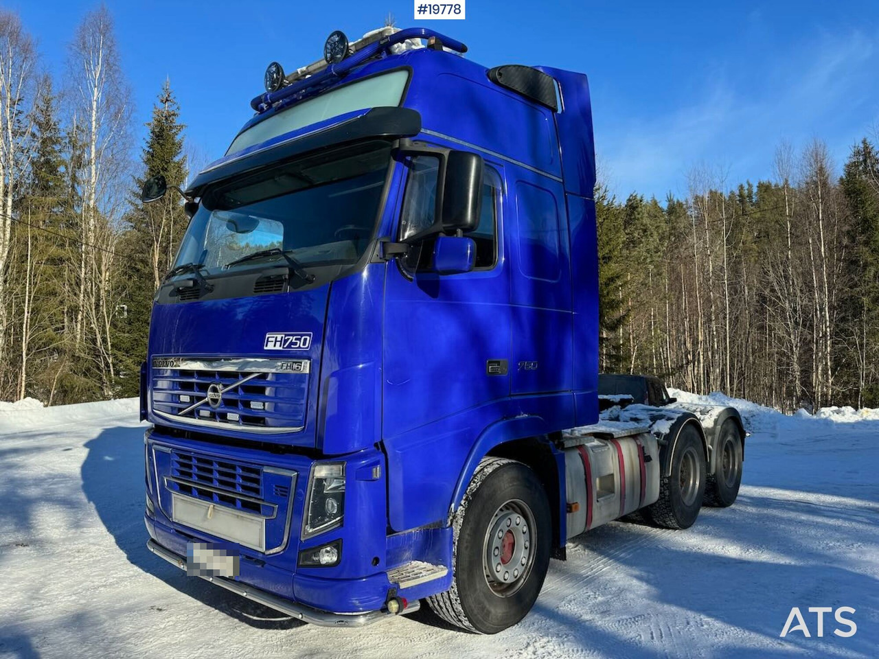 Tractor unit Volvo FH16 750 6x4 Tungtrekker SE VIDEO: picture 10 Tractor unit Volvo FH16 750 6x4 Tungtrekker SE VIDEO: picture 10