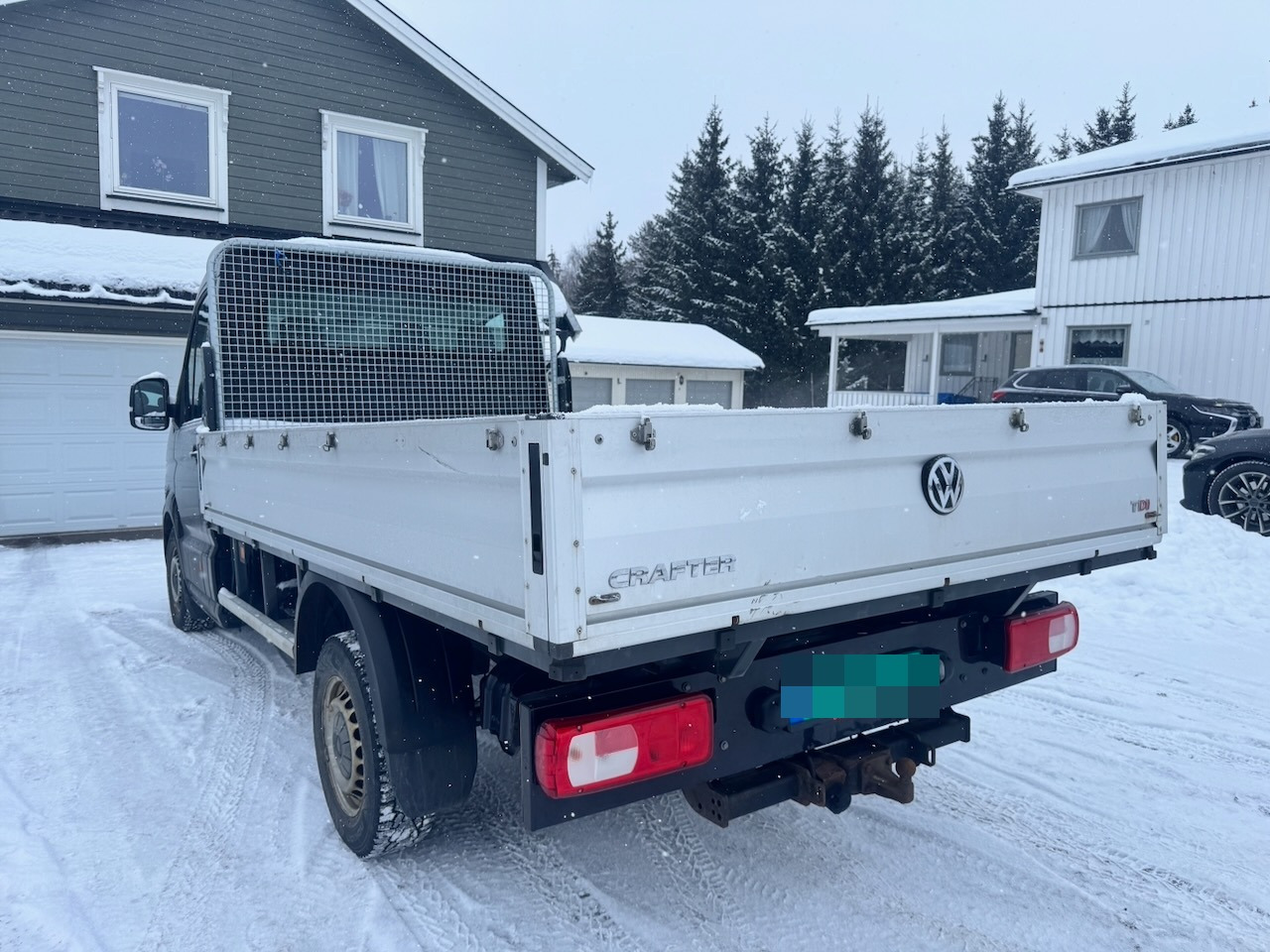 Dropside/ Flatbed truck Volkswagen crafter: picture 6
