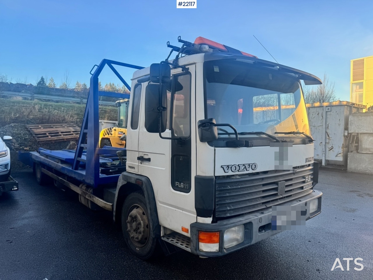 Volvo 1996 Volvo FL6 bilfrakter. EU-godkjent. - Autotransporter truck: picture 5 Volvo 1996 Volvo FL6 bilfrakter. EU-godkjent. - Autotransporter truck: picture 5