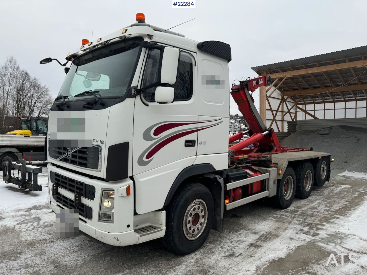 Volvo 2004 Volvo Fh16 Tridem Krokbil m/ Joab krok med knekk - Hook lift truck: picture 2 Volvo 2004 Volvo Fh16 Tridem Krokbil m/ Joab krok med knekk - Hook lift truck: picture 2