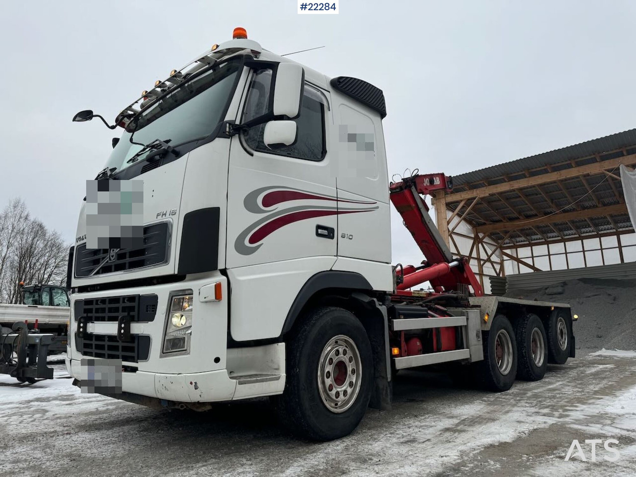 Volvo 2004 Volvo Fh16 Tridem Krokbil m/ Joab krok med knekk - Hook lift truck: picture 1 Volvo 2004 Volvo Fh16 Tridem Krokbil m/ Joab krok med knekk - Hook lift truck: picture 1