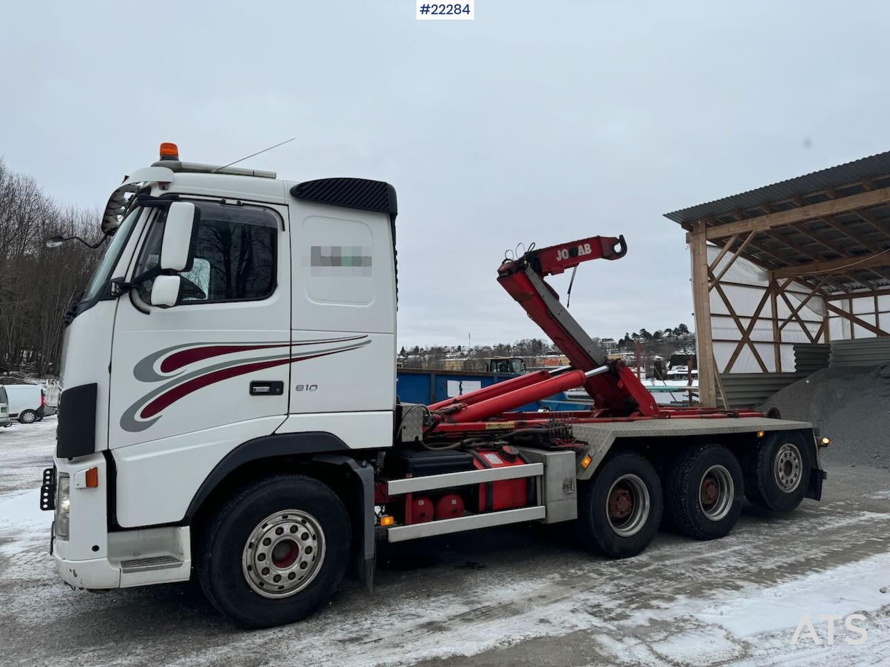 Volvo 2004 Volvo Fh16 Tridem Krokbil m/ Joab krok med knekk - Hook lift truck: picture 3 Volvo 2004 Volvo Fh16 Tridem Krokbil m/ Joab krok med knekk - Hook lift truck: picture 3