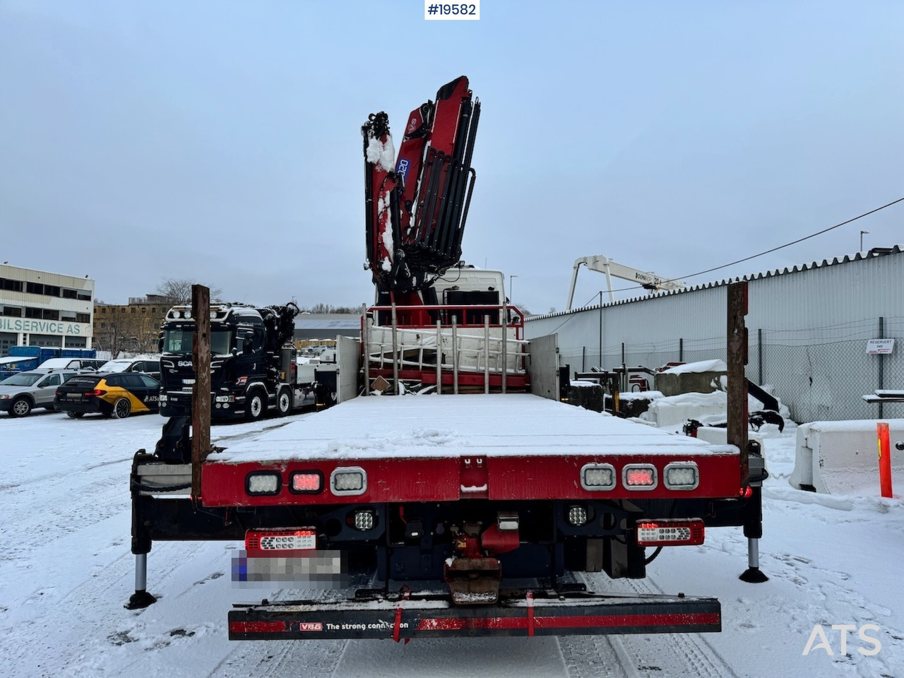 Volvo 2019 Volvo FH540 8x4 Tridem Kranbil m/ 50 t/m HMF kran m/ Jibb. Lite km og krantimer! - Crane truck: picture 4 Volvo 2019 Volvo FH540 8x4 Tridem Kranbil m/ 50 t/m HMF kran m/ Jibb. Lite km og krantimer! - Crane truck: picture 4