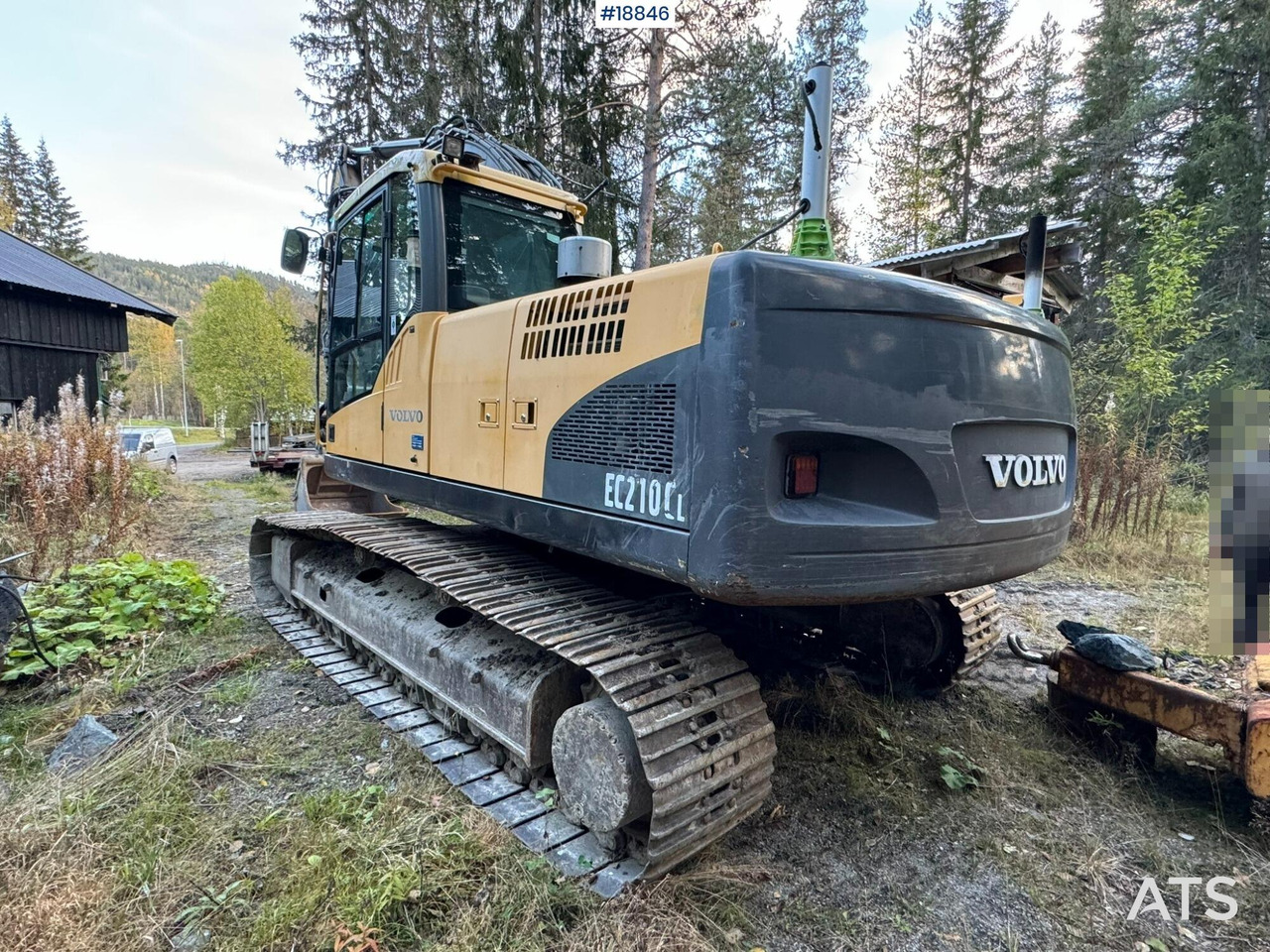 Volvo EC210CL Beltegraver m/ tilt og skuff. Nytt understell. SE VIDEO - Crawler excavator: picture 4 Volvo EC210CL Beltegraver m/ tilt og skuff. Nytt understell. SE VIDEO - Crawler excavator: picture 4