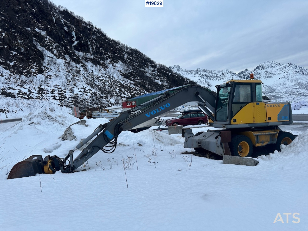 Volvo EW 160 - Excavator: picture 1 Volvo EW 160 - Excavator: picture 1