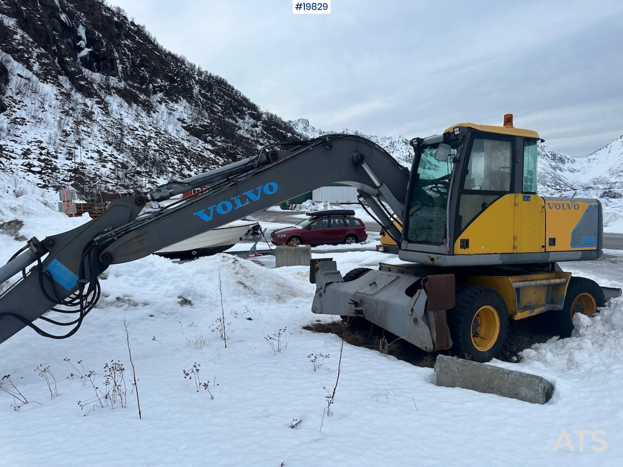 Volvo EW 160 - Excavator: picture 2 Volvo EW 160 - Excavator: picture 2