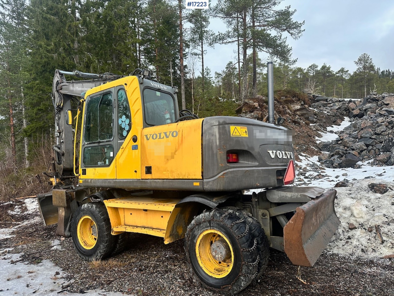 Volvo EW160B - Excavator: picture 3 Volvo EW160B - Excavator: picture 3