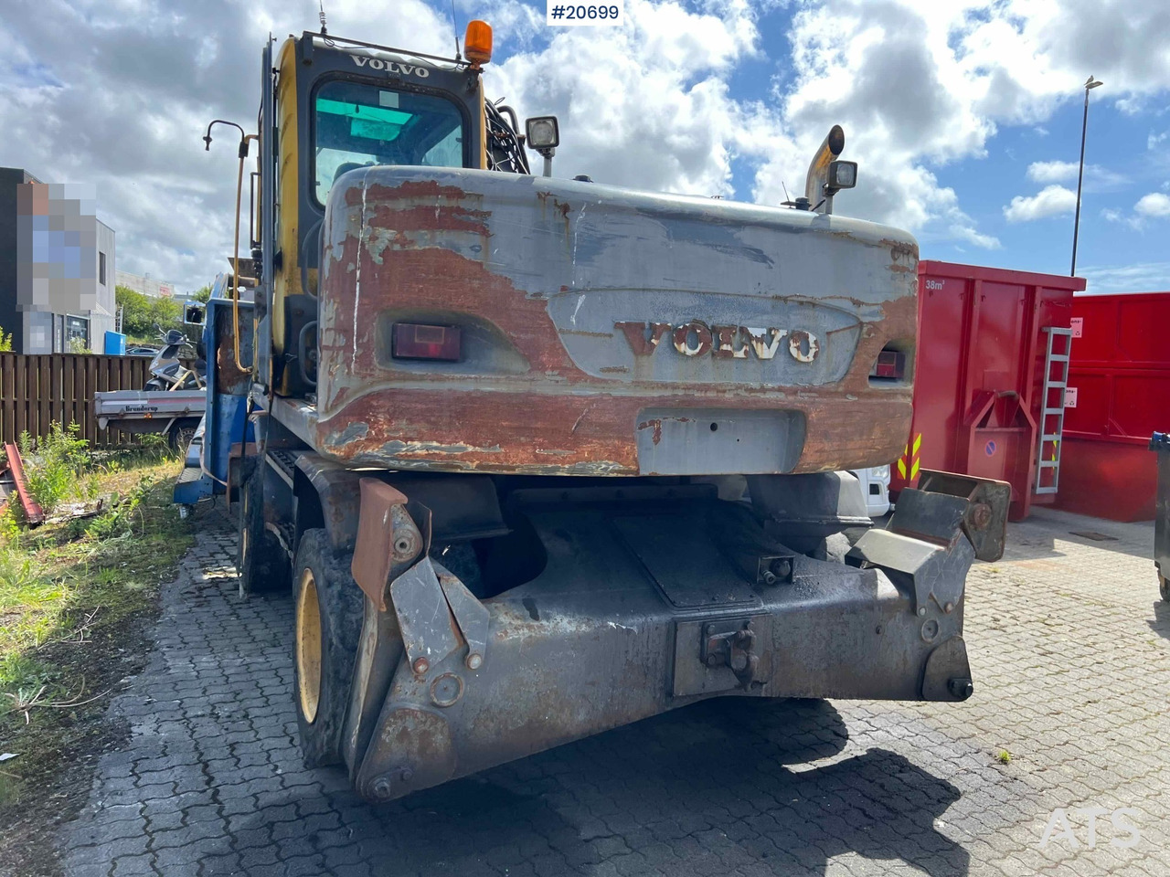 Volvo EW160B - Wheel loader: picture 3 Volvo EW160B - Wheel loader: picture 3