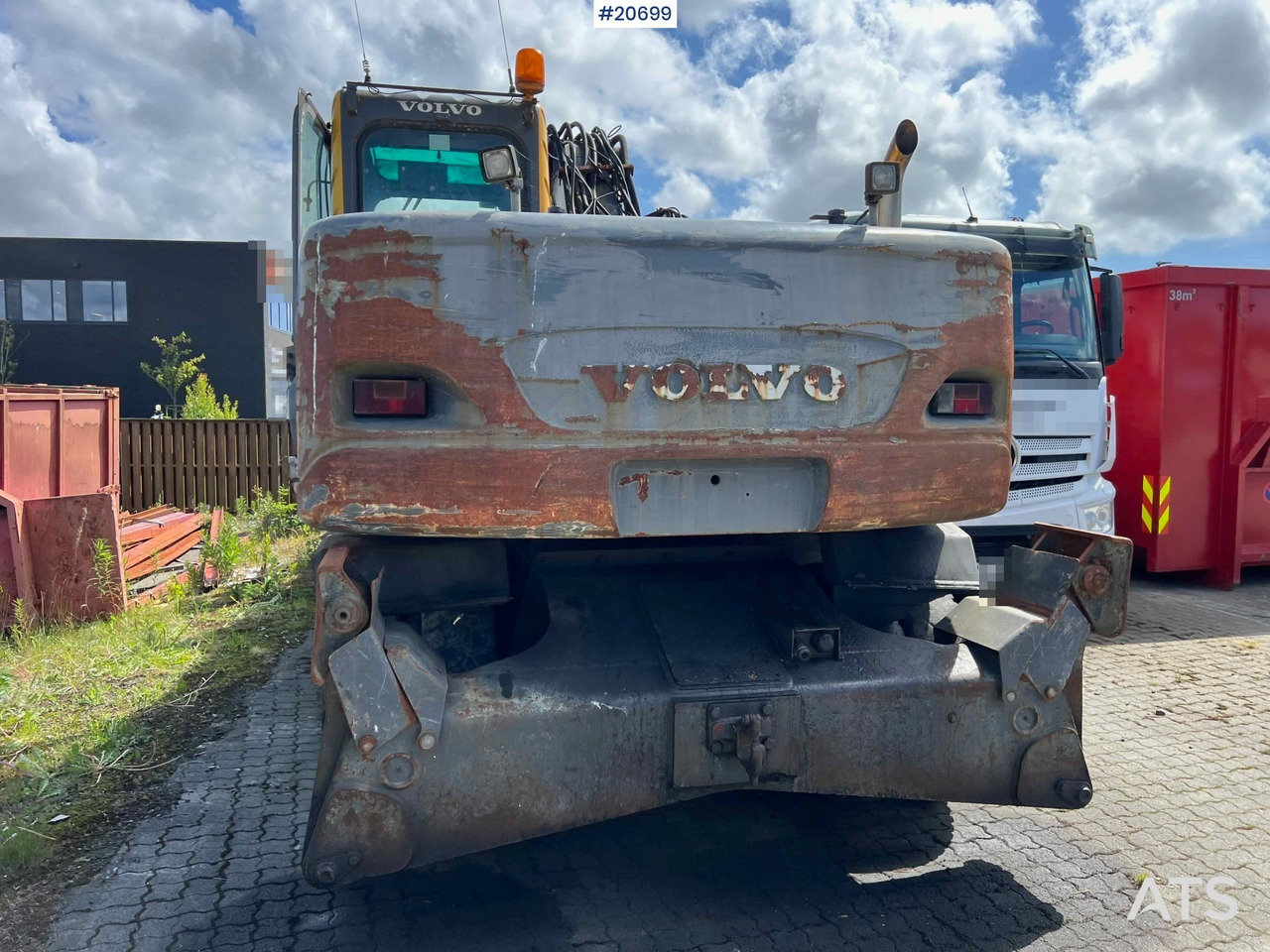 Volvo EW160B - Wheel loader: picture 4 Volvo EW160B - Wheel loader: picture 4