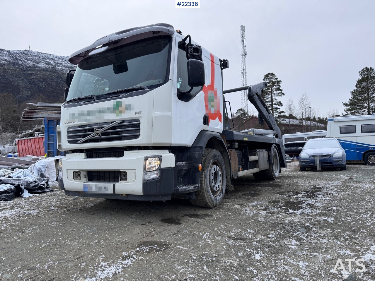 Volvo FE-280 Liftdumper - Skip loader truck: picture 1 Volvo FE-280 Liftdumper - Skip loader truck: picture 1