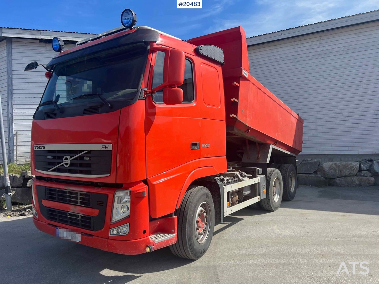 Volvo FH13 540 - Tipper: picture 1 Volvo FH13 540 - Tipper: picture 1