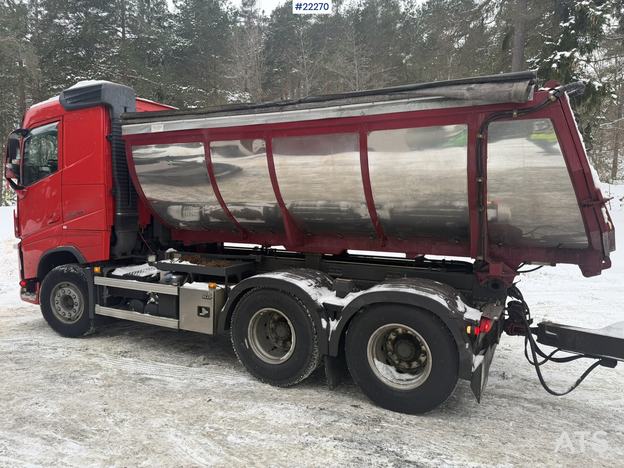 Volvo FH540 6x4 asfaltbil m/ 2017 Nor Slep fhv-24t 3 akslet asfaltkjerre - Tipper: picture 3 Volvo FH540 6x4 asfaltbil m/ 2017 Nor Slep fhv-24t 3 akslet asfaltkjerre - Tipper: picture 3