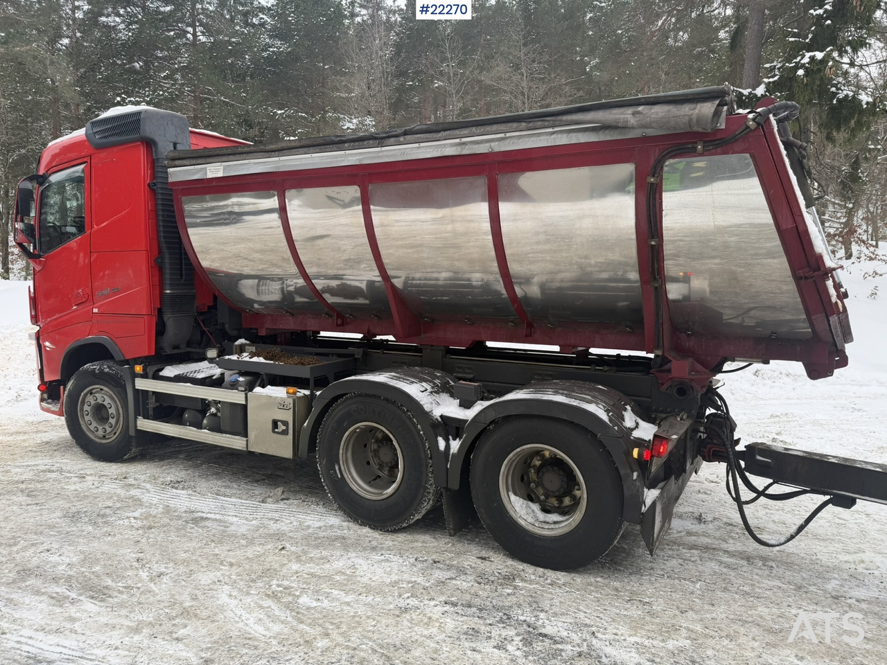 Volvo FH540 6x4 asfaltbil m/ 2017 Nor Slep fhv-24t 3 akslet asfaltkjerre - Tipper: picture 5 Volvo FH540 6x4 asfaltbil m/ 2017 Nor Slep fhv-24t 3 akslet asfaltkjerre - Tipper: picture 5