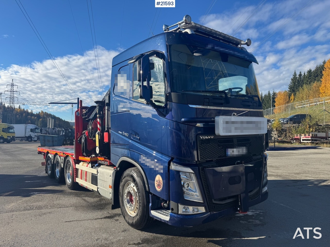 Volvo FH540 Kombibil - Crane truck: picture 2 Volvo FH540 Kombibil - Crane truck: picture 2