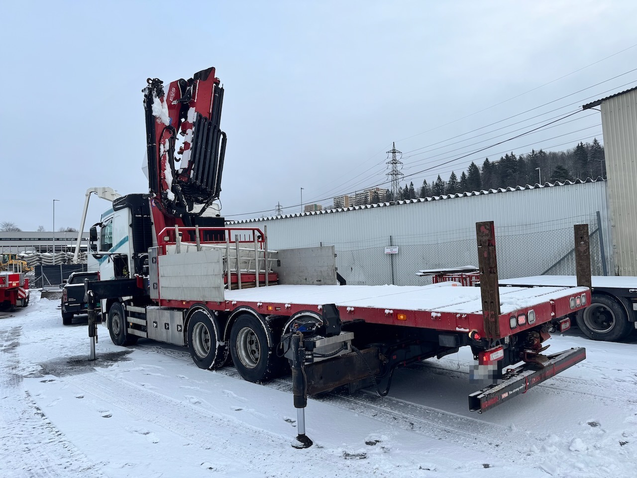 Volvo FH540 - Crane truck, Dropside/ Flatbed truck: picture 3 Volvo FH540 - Crane truck, Dropside/ Flatbed truck: picture 3