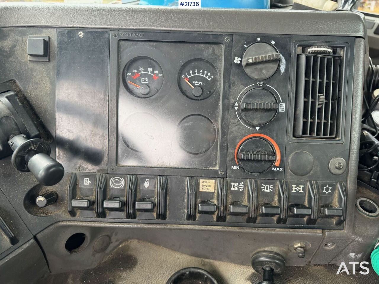 Volvo FL12 m/ 22 t/m Palfinger kran, tømmerflak, Dumperkasse og plan. leasing Volvo FL12 m/ 22 t/m Palfinger kran, tømmerflak, Dumperkasse og plan.: picture 18 Volvo FL12 m/ 22 t/m Palfinger kran, tømmerflak, Dumperkasse og plan. leasing Volvo FL12 m/ 22 t/m Palfinger kran, tømmerflak, Dumperkasse og plan.: picture 18