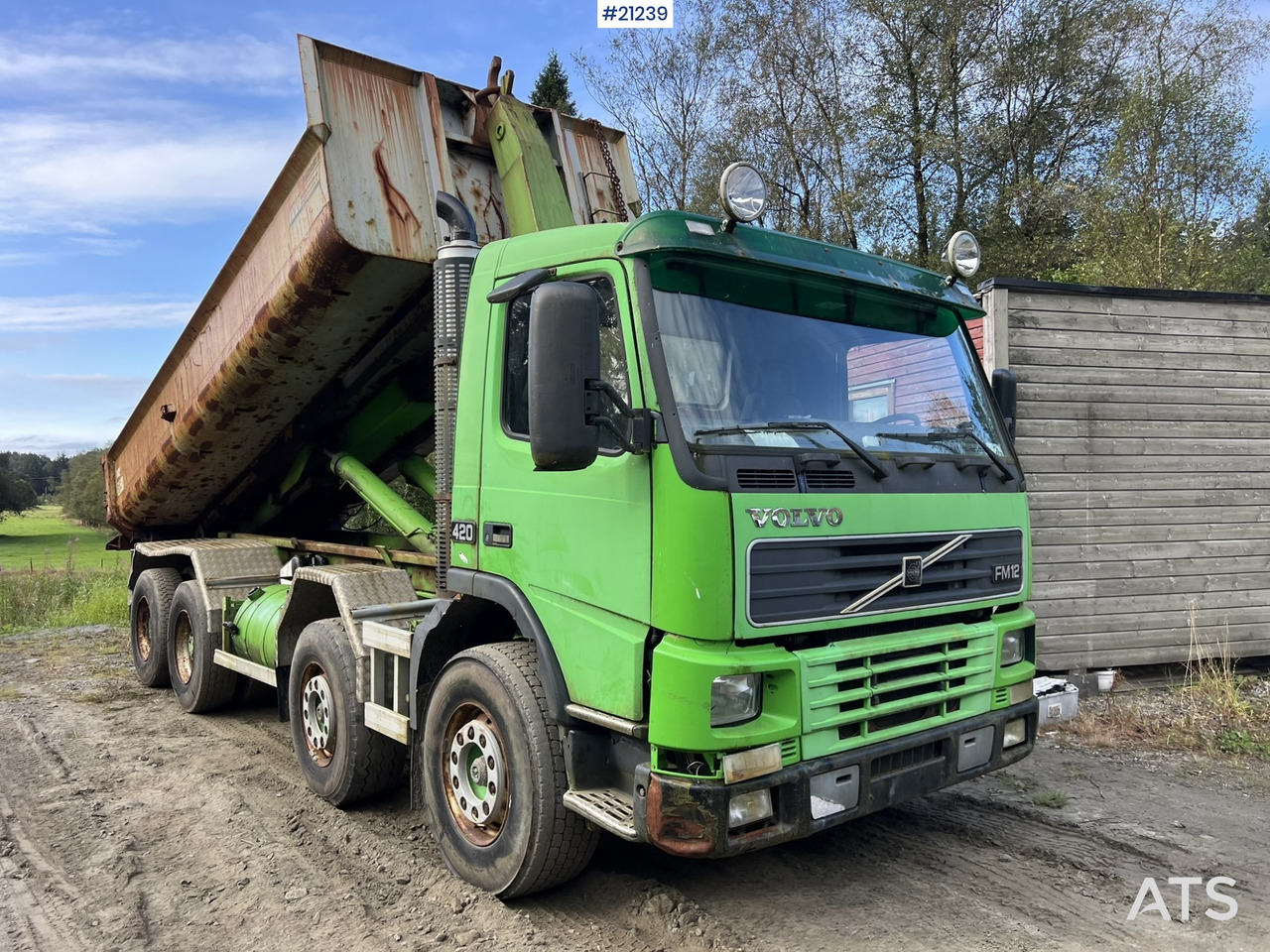 Volvo FM12 - Hook lift truck: picture 4 Volvo FM12 - Hook lift truck: picture 4