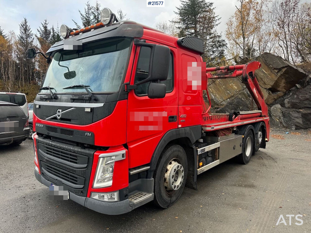 Volvo FM410 - Skip loader truck: picture 3 Volvo FM410 - Skip loader truck: picture 3