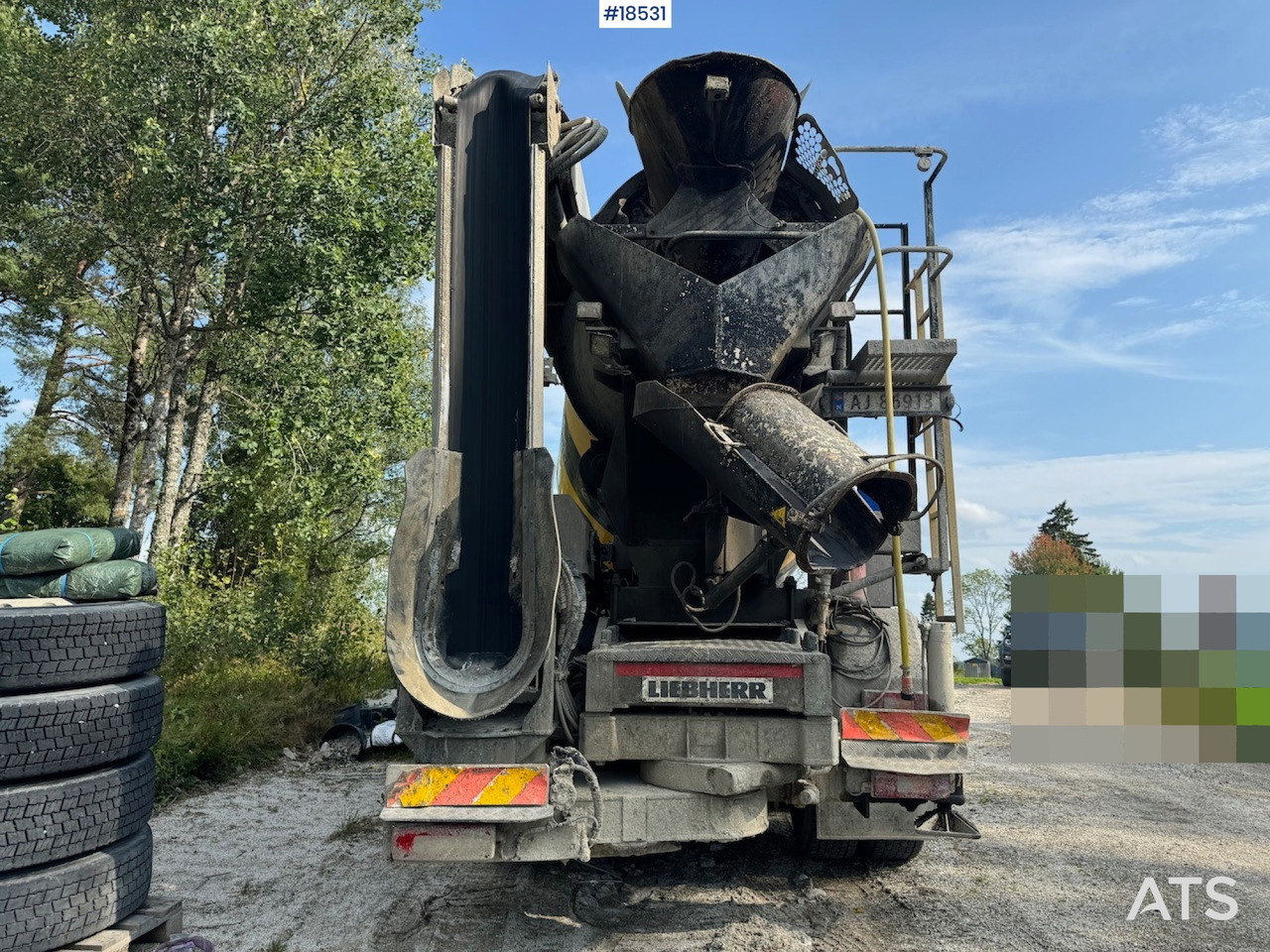 Volvo FMX 500 - Concrete mixer truck: picture 4 Volvo FMX 500 - Concrete mixer truck: picture 4