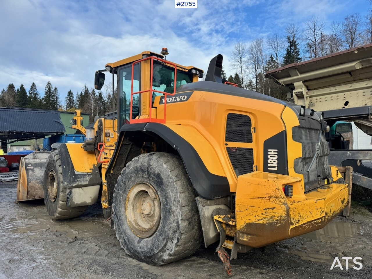 Volvo L180H Hjullaster m/ Skuffe. - Wheel loader: picture 5 Volvo L180H Hjullaster m/ Skuffe. - Wheel loader: picture 5