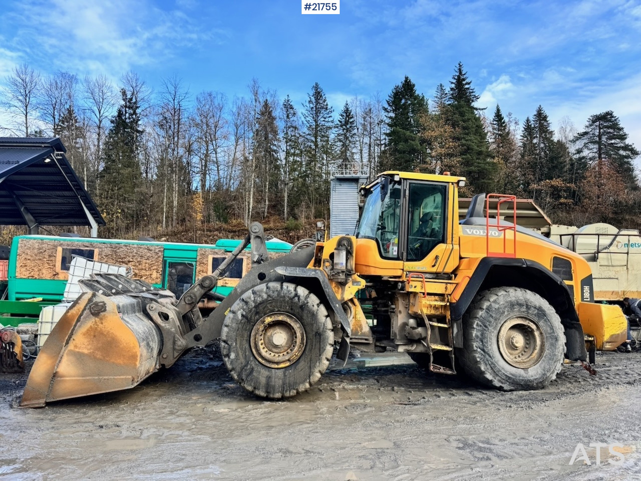 Volvo L180H Hjullaster m/ Skuffe. - Wheel loader: picture 1 Volvo L180H Hjullaster m/ Skuffe. - Wheel loader: picture 1