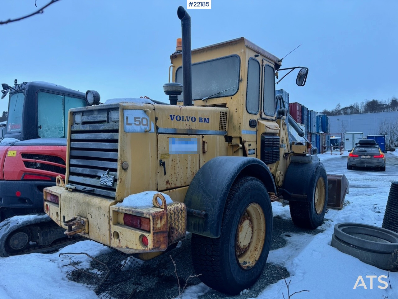 Volvo L50 Hjullaster m/ Skuffe og Pallegafler. - Wheel loader: picture 4 Volvo L50 Hjullaster m/ Skuffe og Pallegafler. - Wheel loader: picture 4