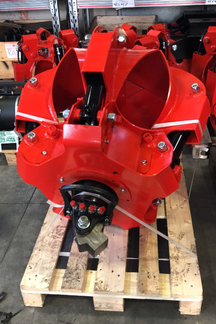 Polyp grab PLP 270/6 - Grapple for Truck mounted crane: picture 2 Polyp grab PLP 270/6 - Grapple for Truck mounted crane: picture 2