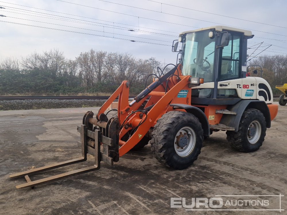 2009 Terex TL80 - Wheel loader: picture 1 2009 Terex TL80 - Wheel loader: picture 1