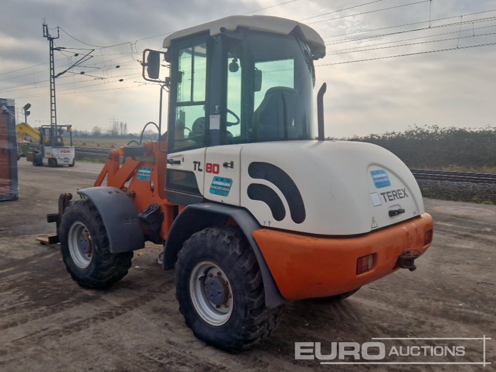 2009 Terex TL80 - Wheel loader: picture 3 2009 Terex TL80 - Wheel loader: picture 3