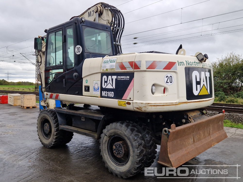 2011 CAT M316D - Wheel excavator: picture 3 2011 CAT M316D - Wheel excavator: picture 3