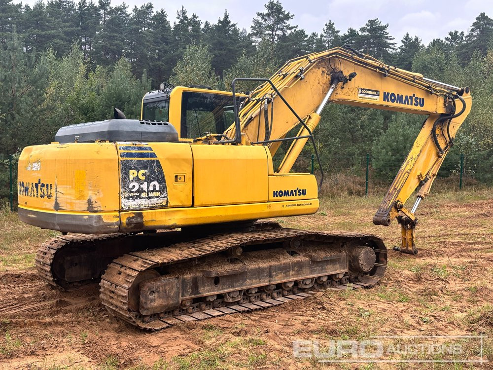 2012 Komatsu PC210LC-8 - Crawler excavator: picture 5 2012 Komatsu PC210LC-8 - Crawler excavator: picture 5