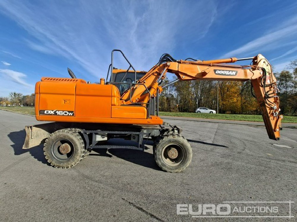 2013 Doosan DX160W-3 - Wheel excavator: picture 5 2013 Doosan DX160W-3 - Wheel excavator: picture 5