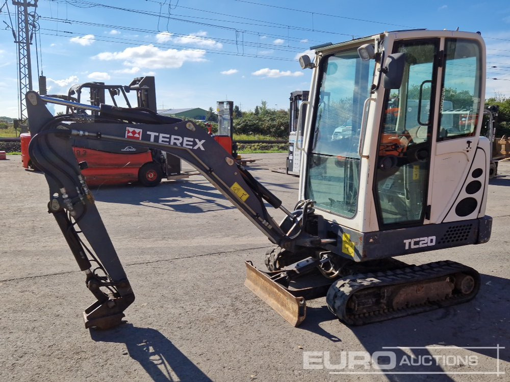 2014 Terex TC20 - Mini excavator: picture 1 2014 Terex TC20 - Mini excavator: picture 1