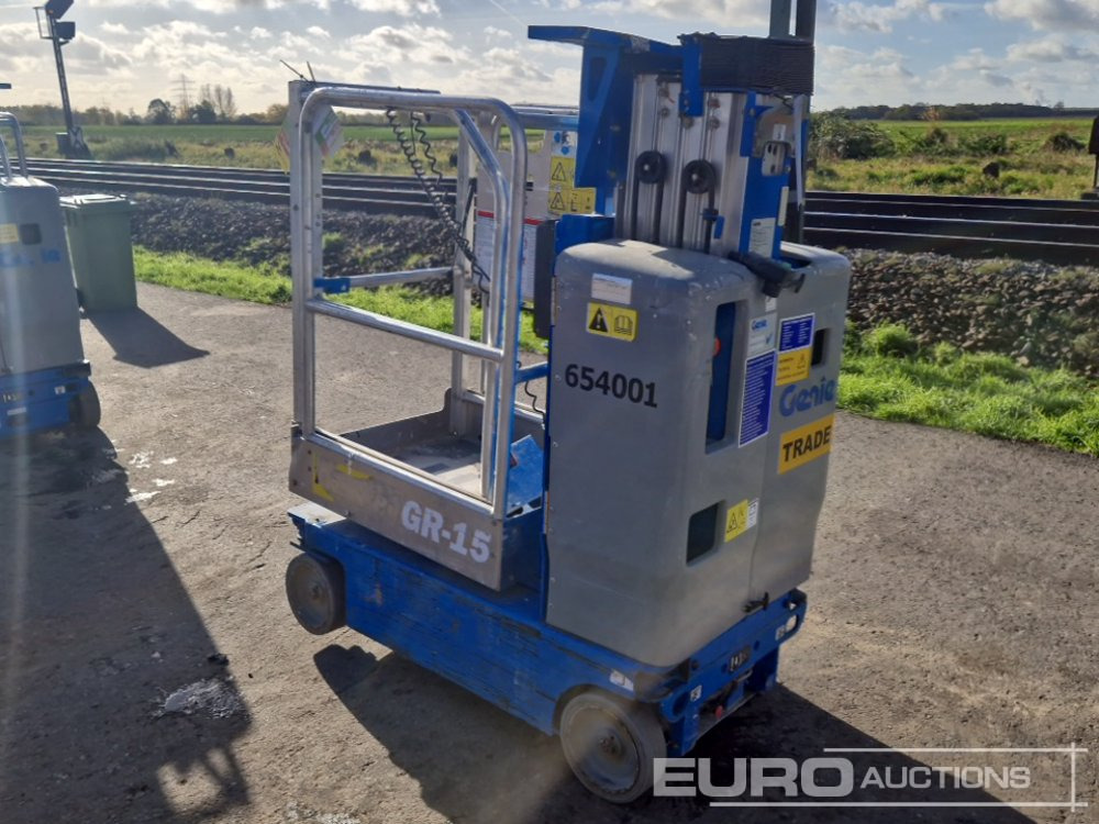 2016 Genie GR-15 - Aerial platform: picture 3 2016 Genie GR-15 - Aerial platform: picture 3