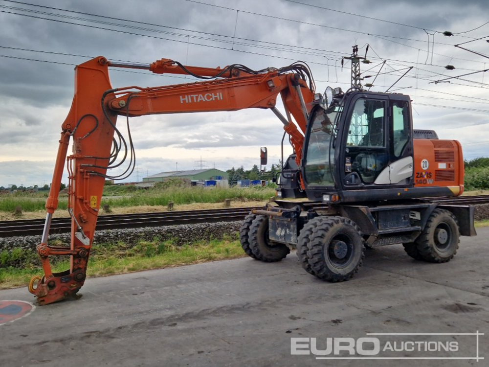2016 Hitachi ZX140W-5 - Wheel excavator: picture 1 2016 Hitachi ZX140W-5 - Wheel excavator: picture 1
