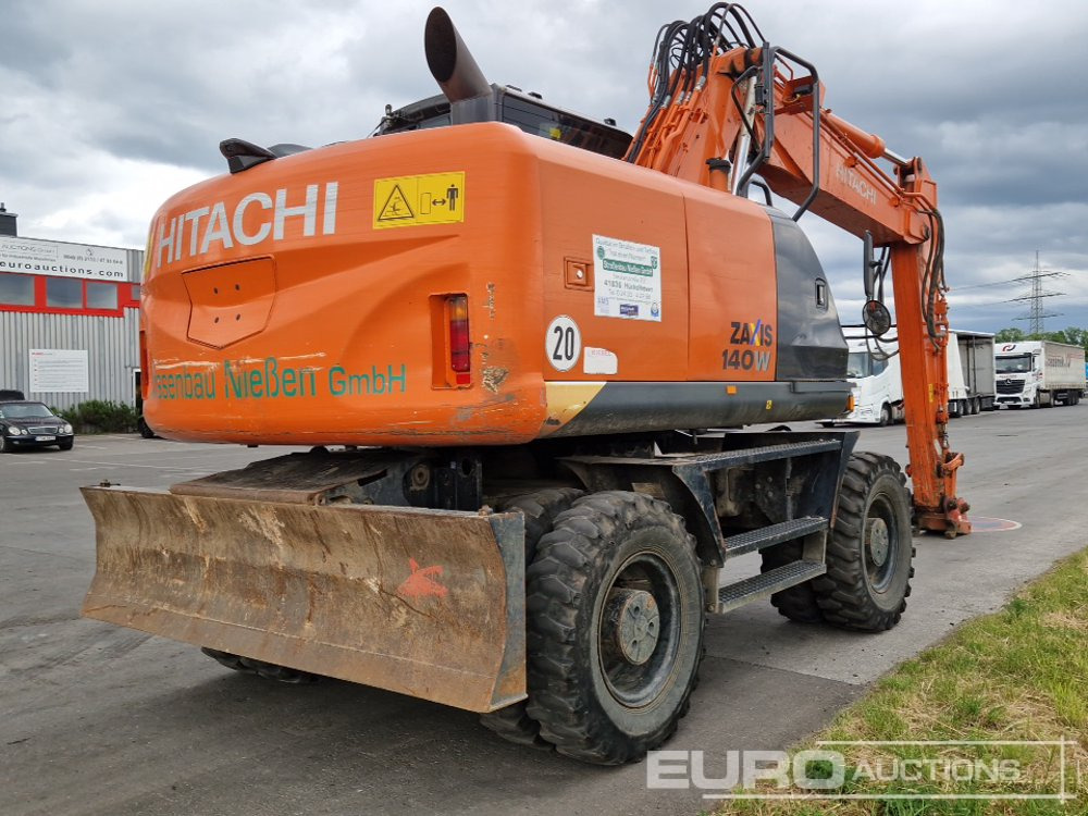 2016 Hitachi ZX140W-5 - Wheel excavator: picture 5 2016 Hitachi ZX140W-5 - Wheel excavator: picture 5
