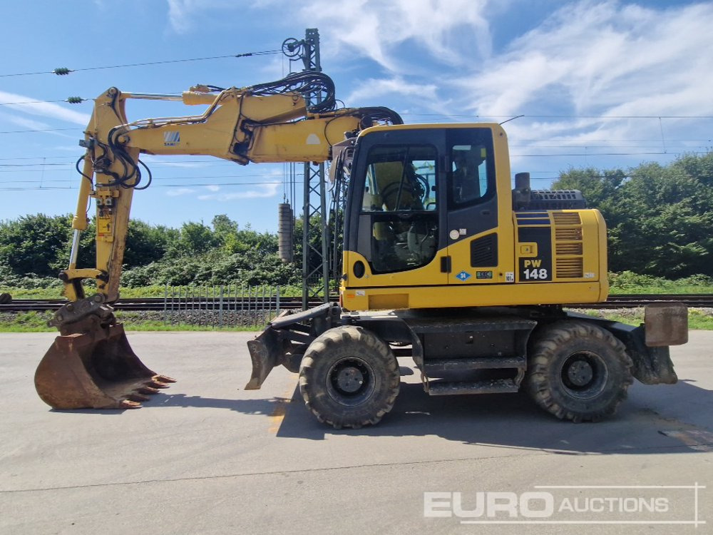 2016 Komatsu PW148-8 - Wheel excavator: picture 2 2016 Komatsu PW148-8 - Wheel excavator: picture 2