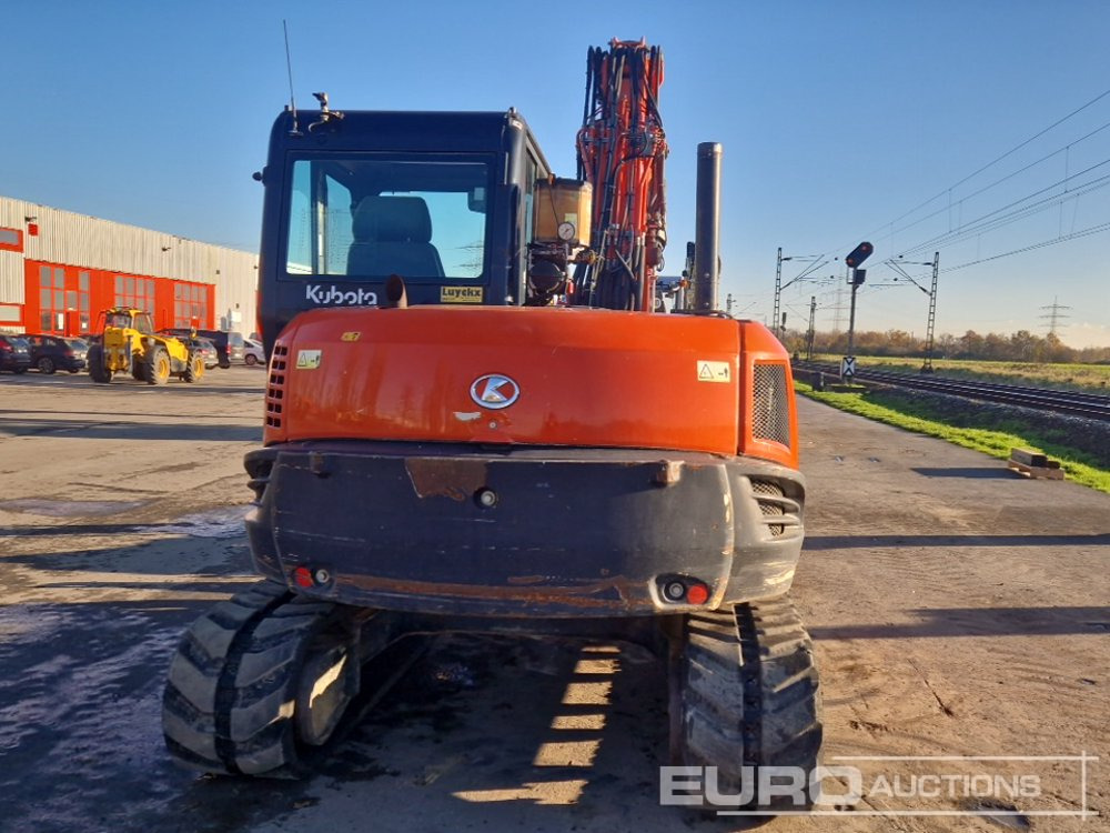 2016 Kubota KX080-4 - Mini excavator: picture 4 2016 Kubota KX080-4 - Mini excavator: picture 4